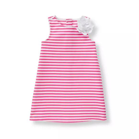 Janie And Jack Striped Ponte Dress Size 6-12m - Picture 2 of 6